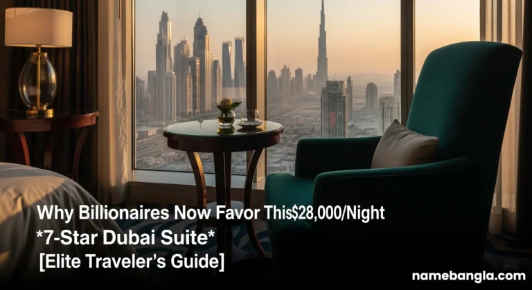 Why Billionaires Now Favor This $28,000/Night 7-Star Dubai Suite [Elite Traveler's Guide]