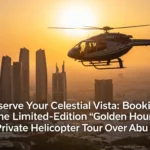 book a private helicopter tour of Abu Dhabi.