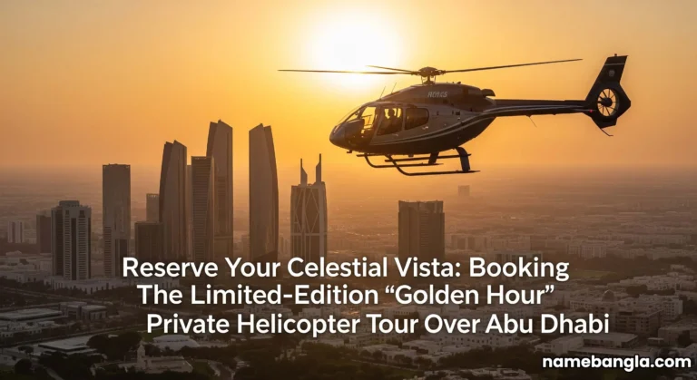 book a private helicopter tour of Abu Dhabi.