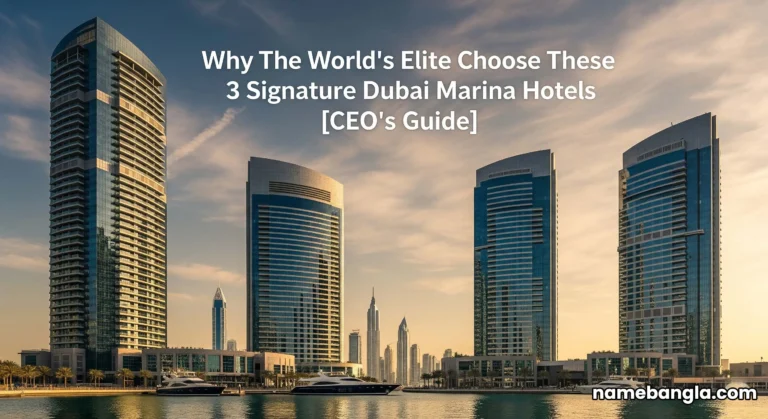 compare luxury hotels in Dubai Marina.