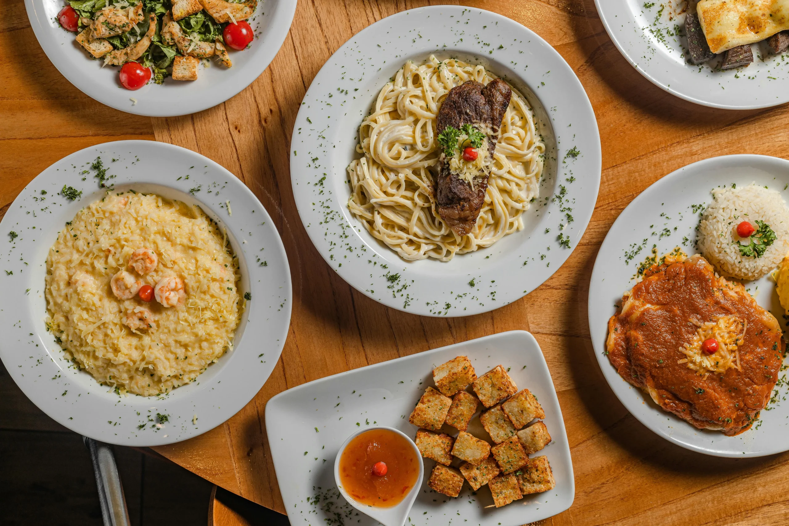 A signature Michelin-star dish from Al Muntaha restaurant at Burj Al Arab.