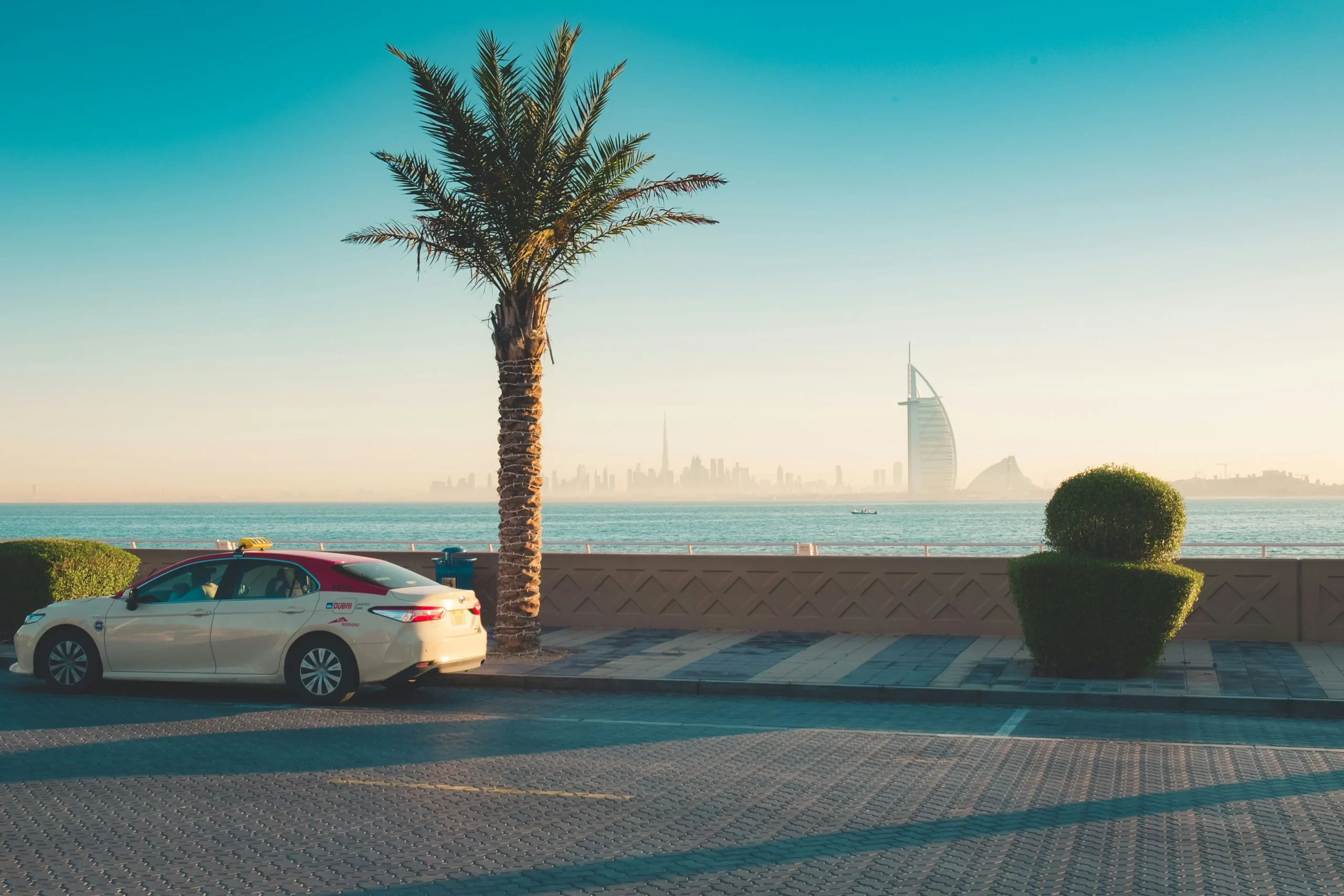 The exclusive chauffeur-driven Rolls-Royce fleet of the Burj Al Arab.