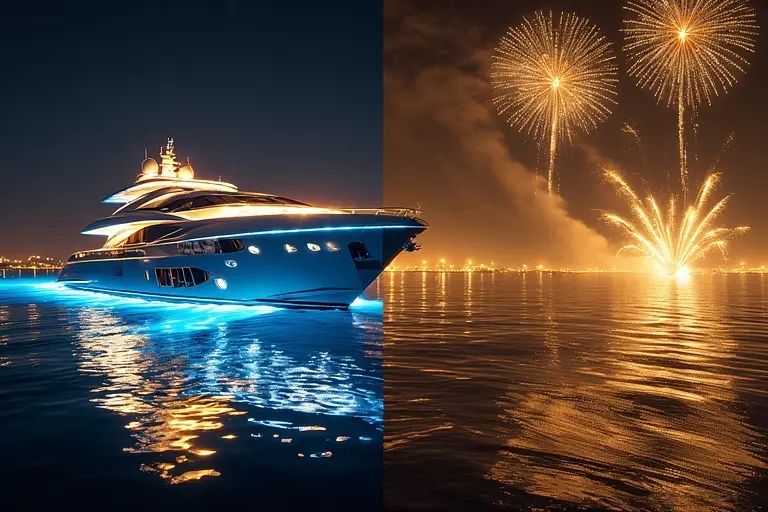 Dubai New Years Eve 2026 Yacht Rental Price.