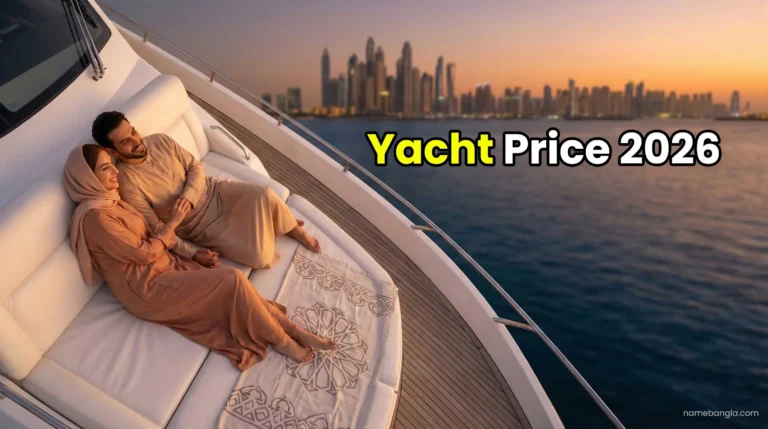 Private luxury yacht rental price for couples in Dubai Marina 2026.