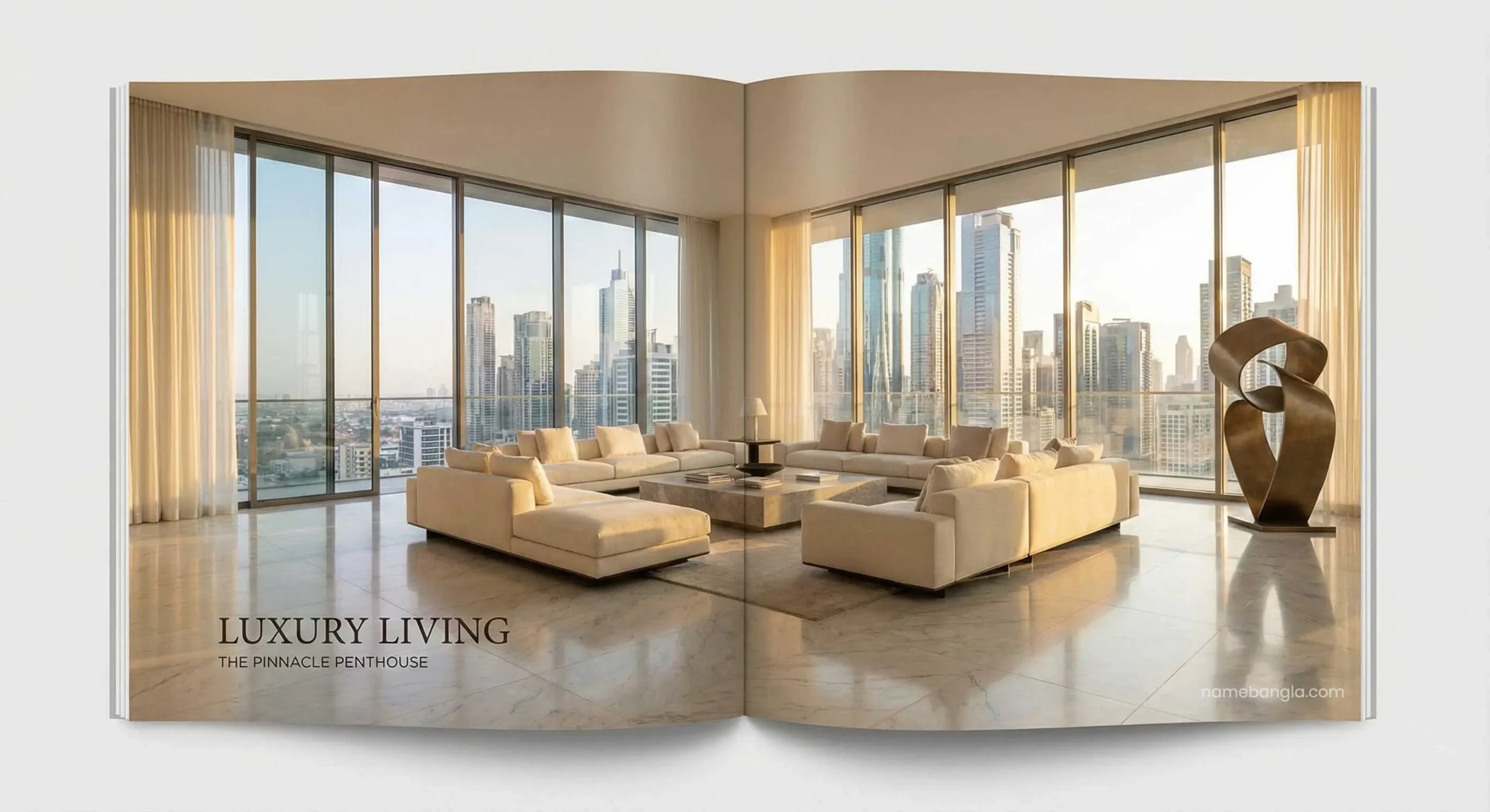 Financial calculator and documents for Dubai non-resident mortgage application.