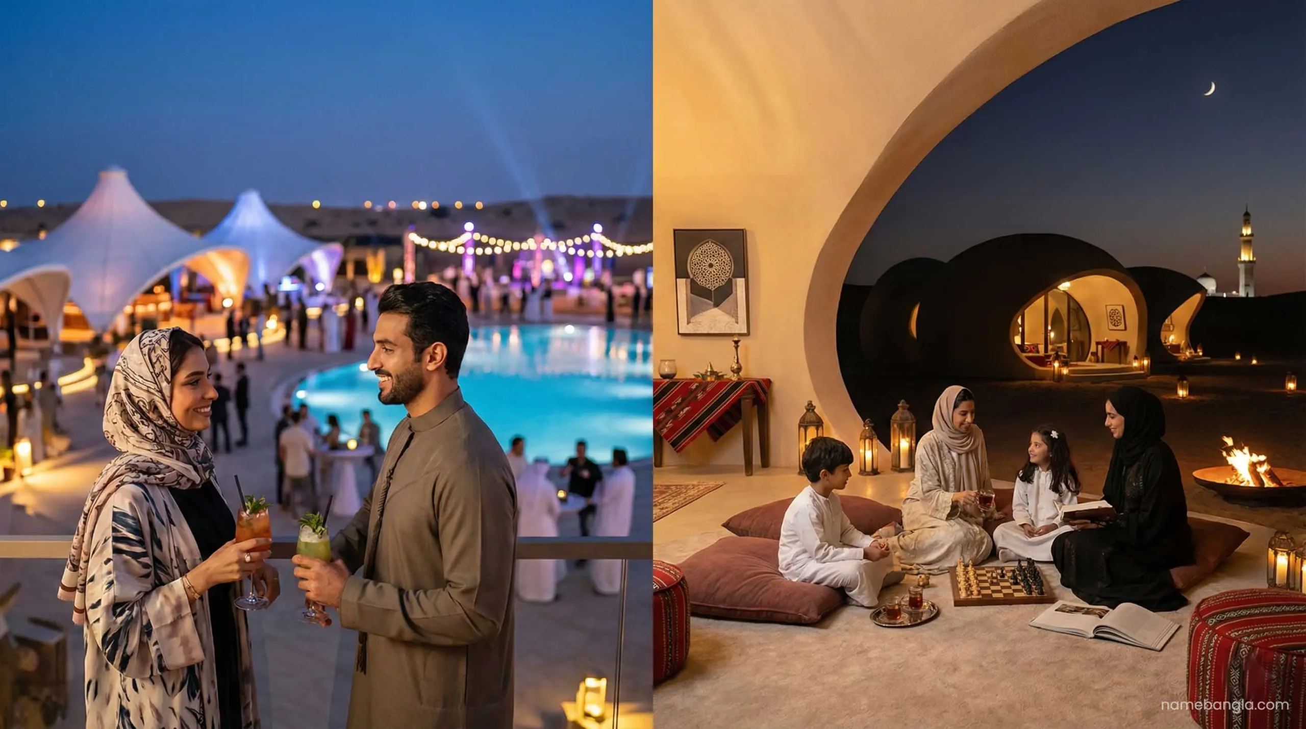 Comparison of Terra Solis vs The Nest by Sonara glamping Dubai 2026.