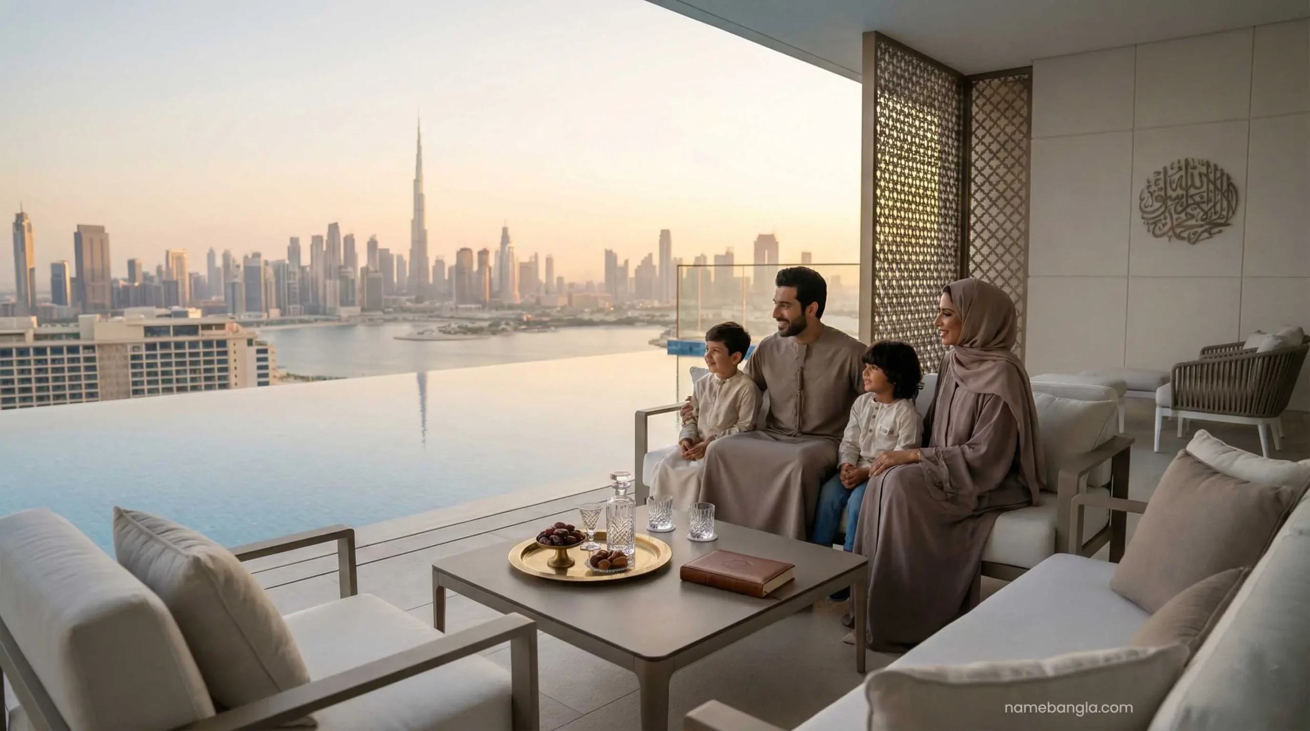 Private infinity pool at Royal Mansion Atlantis The Royal.